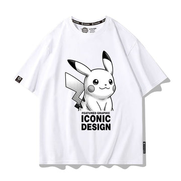 男女兼用 カジュアル プリント 半袖 Tシャツ F-13489