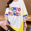 【半額！期間限定！！】着回し力抜群 個性派 ファッション プリント 3色選択 半袖Tシャツ＜U-8589＞