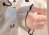 超人気 ファッション 大人可愛い キュート 上質 フレアスリーブ パジャマ<U-4927>