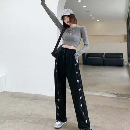 売り切れ必至 刺繍 ファッション カジュアル 上品 パンツ<U-4956>
