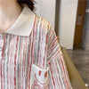 絶対流行 プリント カジュアル ゆったりトップス 半袖Tシャツ 全2色＜U-8314＞