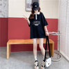 カジュアル 切り替え 着心地抜群 プリント Tシャツ カットソー＜U-3622＞