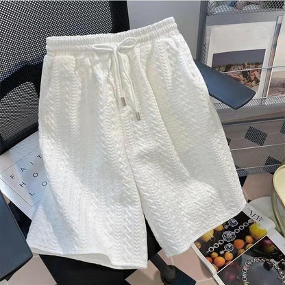 ゆったり感アップ 切り替え 好感度満載 Tシャツ＋ショートパンツ セットアップ＜U-3556＞