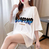 スタイリッシュ アルファベット 一目惚れ Tシャツ カットソー＜U-3168＞
