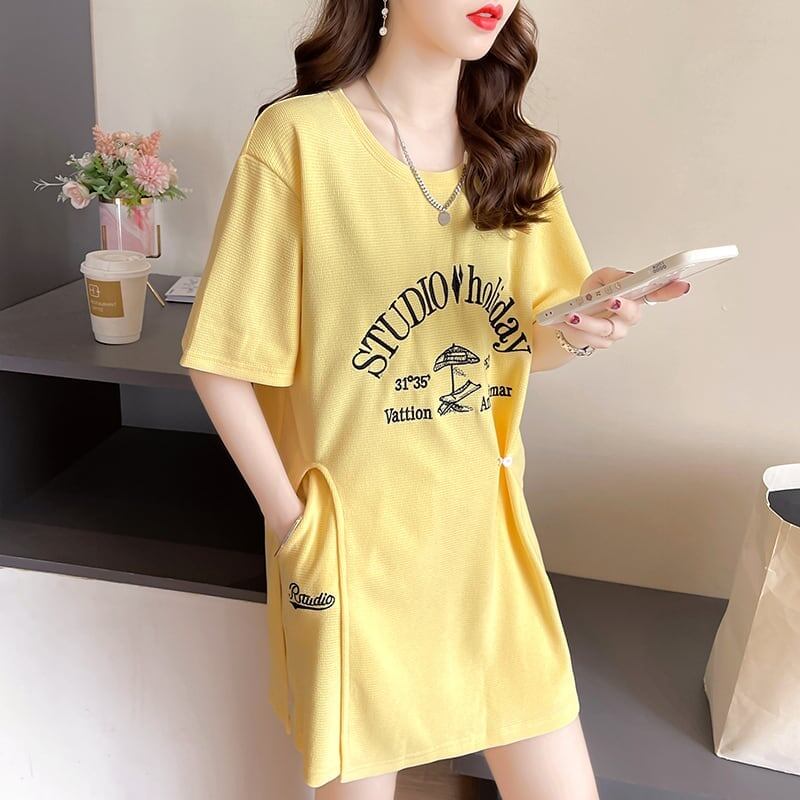 着心地抜群 切り替え 女性力を高める Tシャツ＋ショートパンツ セットアップ＜U-3612＞