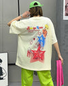 大好評 個性派 ファッション 半袖Tシャツ＜U-8072＞