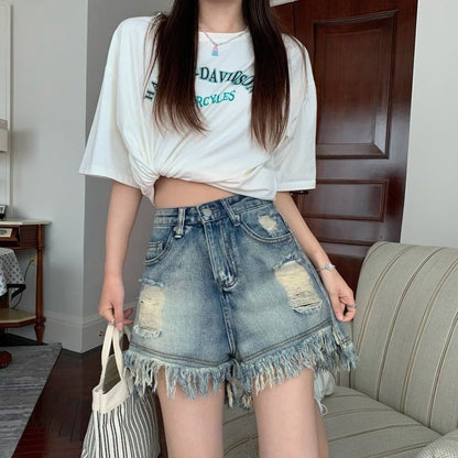 美人度アップ ハイウエスト ファッション パンツ ボトムス＜U-3391＞