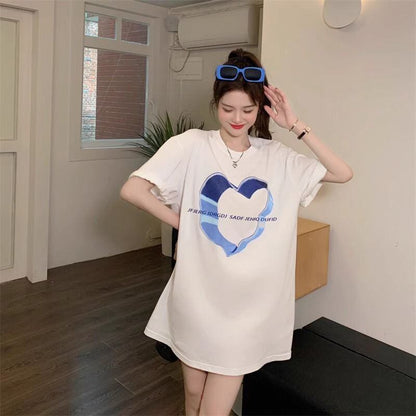 売り切れ必至 カジュアル 上質 ファッション プリント 半袖Tシャツ＜U-8586＞