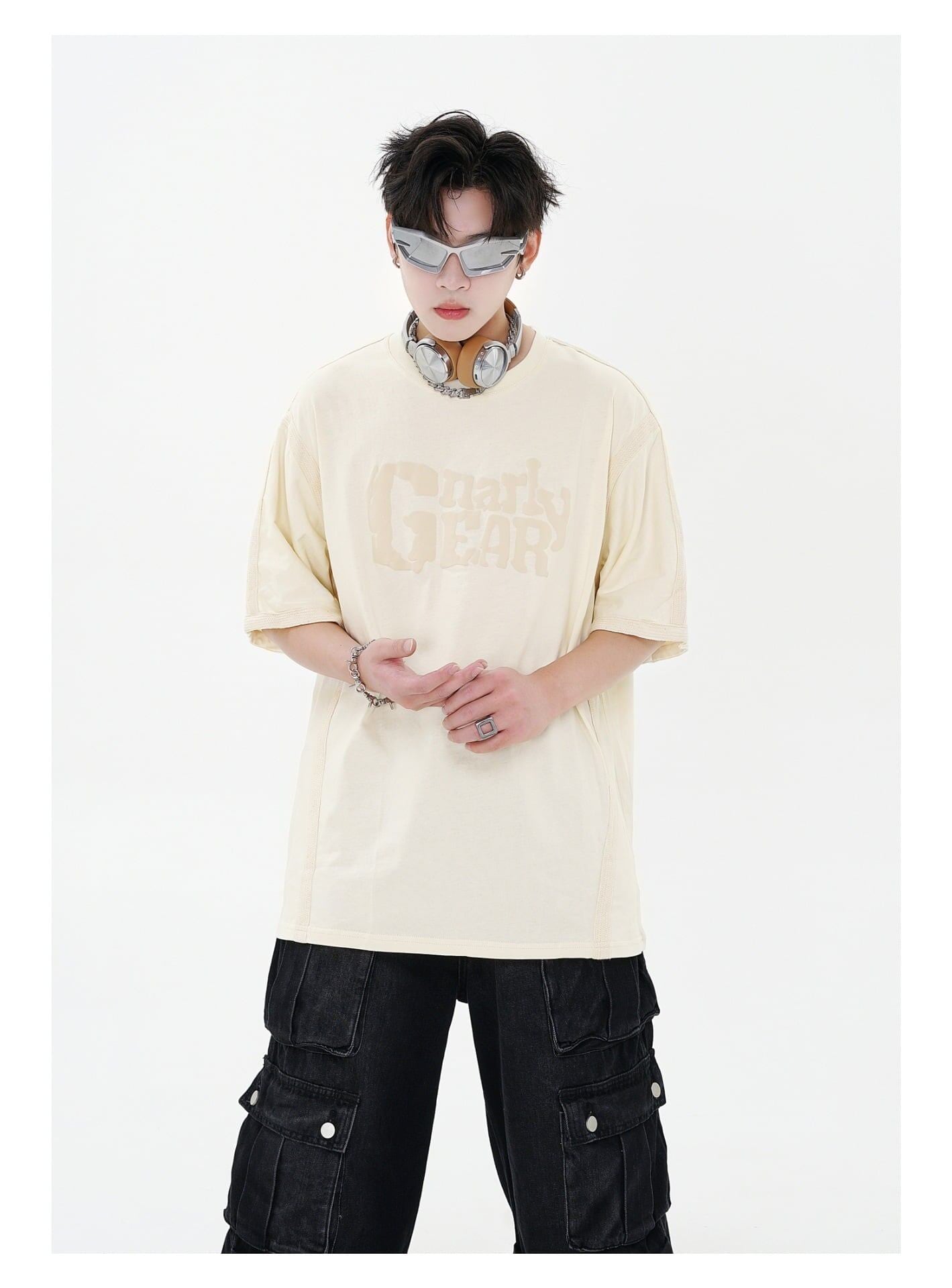 売り切れ必至 個性派 人気商品再入荷 上質 半袖Tシャツ 全2色 男女兼用<U-4907>