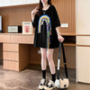 着回し力抜群 個性派 高見えデザイン 着心地良い 2色選択 半袖 Tシャツ <U-9277>