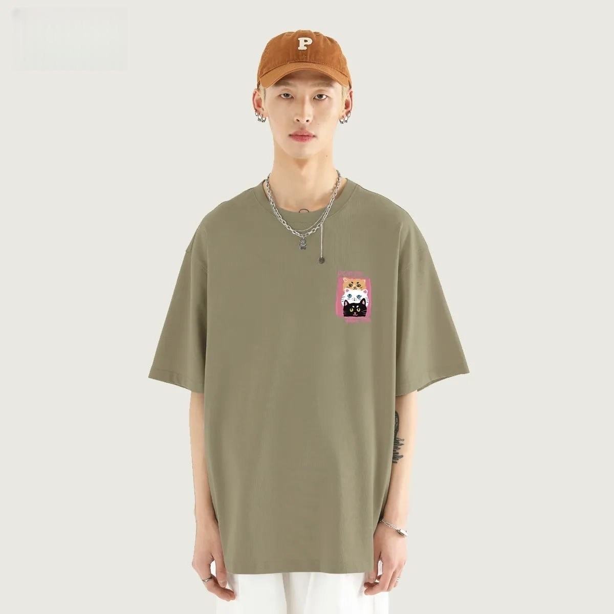 大好評 海外トレンド 定番シンプル 好感度UP カジュアル 全3色 半袖 Tシャツ ＜U-11283＞