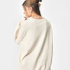 定番シンプル 海外トレンド 好感度UP カジュアル  全3色 スウェット＜U-12337＞
