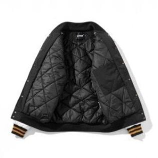 優れた品質 切り替え タイドファッション快適である 全4色 フード付き 男女兼用 パッド入りジャケット<U-10609>