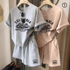 カジュアル 半袖 全４色 Tシャツ ショートパンツ セットアップ ＜U-11598＞