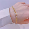個性的なデザイン オシャレ度満点 綺麗め ブレスレット アクセサリー＜isf-3535＞