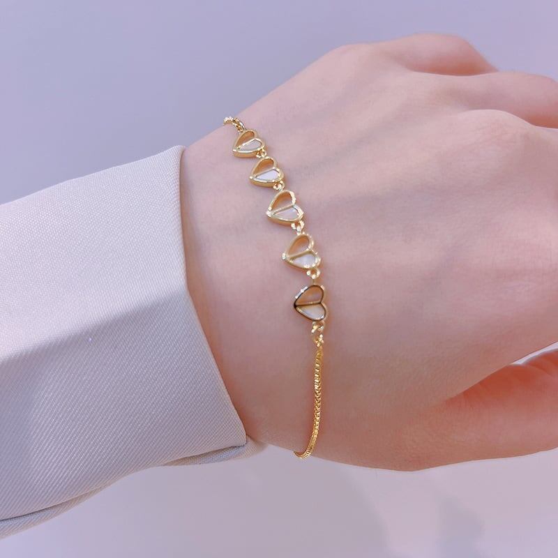 個性的なデザイン オシャレ度満点 綺麗め ブレスレット アクセサリー＜isf-3535＞