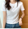 売り切れ必至 絶対流行 好感度UP 早い者勝ち カジュアル 2色選択 Tシャツ<U-11508>