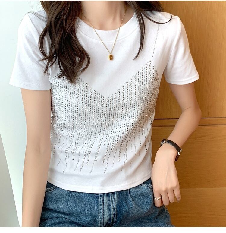 売り切れ必至 絶対流行 好感度UP 早い者勝ち カジュアル 2色選択 Tシャツ<U-11508>