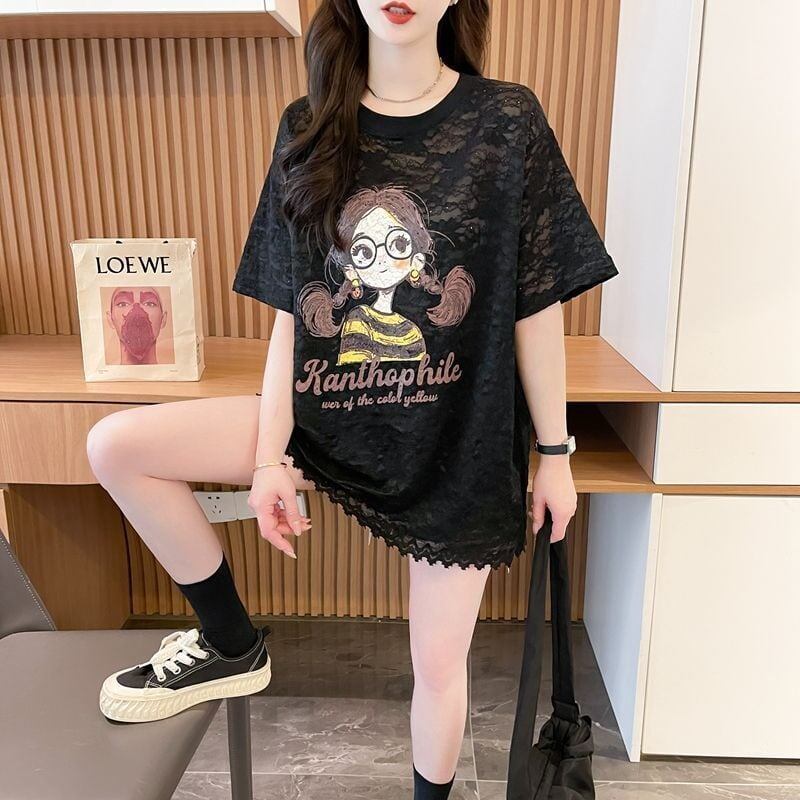 着回し力抜群 早い者勝ち 絶対流行 カジュアル 2色選択 Tシャツ<U-11579>