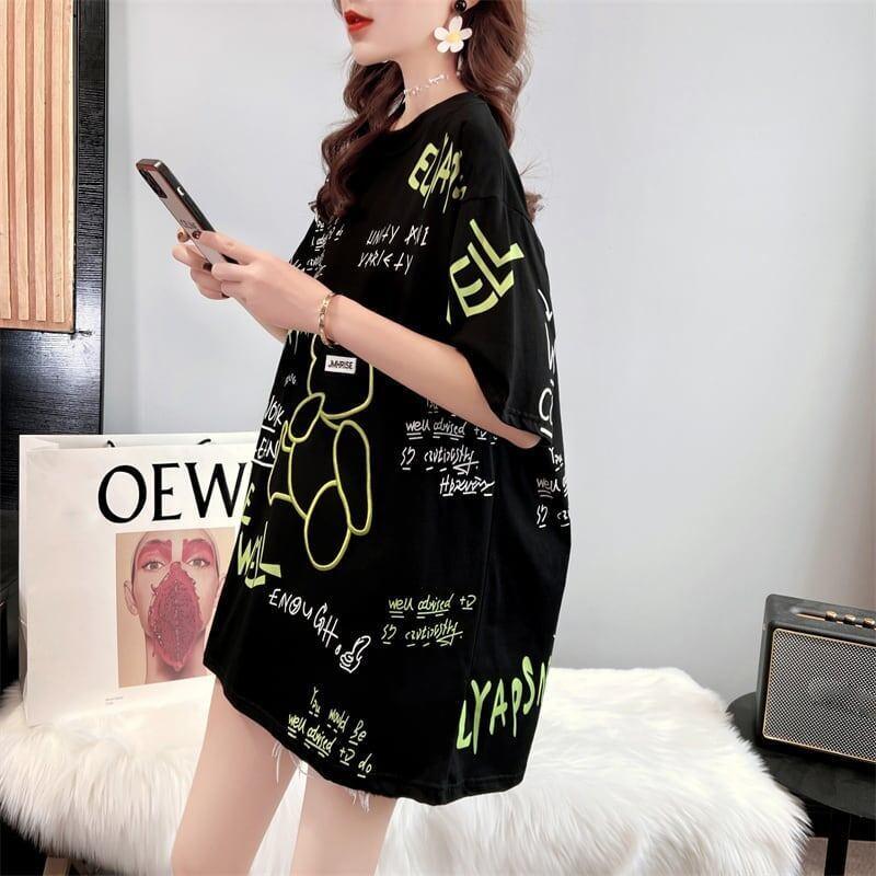 好感度満載 3色選択可 美感いっぱい Tシャツ カットソー トップス＜U-3052＞