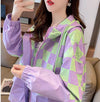 主役級の存在感！今季マストバイ カジュアル 高見えデザイン 切り替え フード付き 2色選択 ジャケット<U-9823>