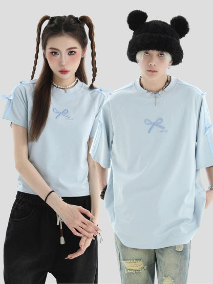 話題沸騰中 着回し力抜群 人気上昇中 カジュアル 全4色 カップル 半袖Tシャツ<U-9164>