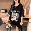 質感のいい 半袖 ラウンドネック Tシャツ ワンピース ＜U-8638＞