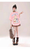 定番シンプル おしゃれ度高め 活躍する優秀アイテム プリント 3色 半袖 Tシャツ <U-10991>