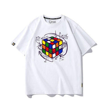 カジュアル プリント アバンギャルド 全7色 半袖 Tシャツ <U-11536>