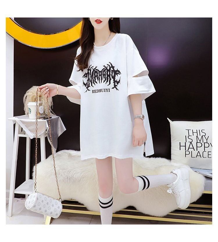 超人気 売れ筋 おすすめ 絶対流行 早い者勝ち カジュアル 2色選択 Tシャツ<U-11337>