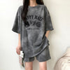 超人気 着心地良い どんな体型にも適合 カジュアル 全5色 半袖 Tシャツ ショートパンツ セットアップ ＜U-9268＞