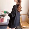 女性力を高める ラウンドネック 着心地抜群 プリント Tシャツ カットソー＜U-2865＞