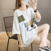 絶対欲しい ダメージ加工 個性派 ゆったり 半袖Tシャツ 全3色 ＜U-4949＞