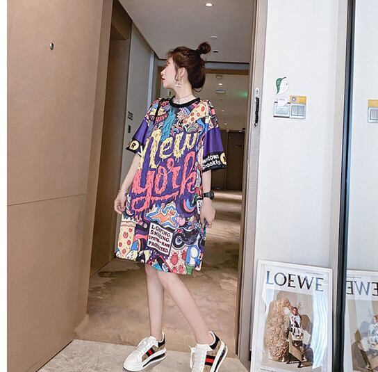 今季マストバイ ゆったり 個性派 半袖Tシャツ＜U-8135＞