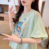 売れ筋 早い者勝ち 絶対流行 カジュアル 2色選択 Tシャツ<U-11444>