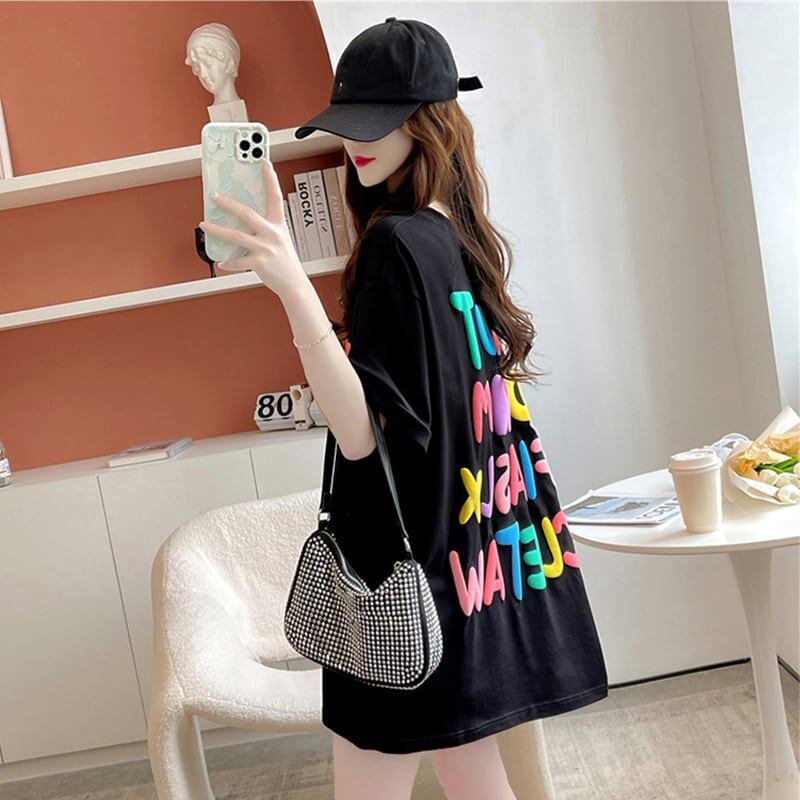 オシャレ度満点 アルファベット 一目惚れ Tシャツ カットソー＜U-3071＞