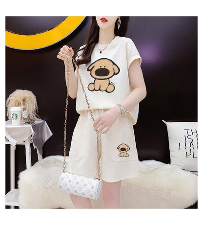売り切れ必至  カジュアル スウェット全4色オーバーサイズトップス<U-4793> 半袖Ｔシャツⅹパンツセット全3色 <U-8266>