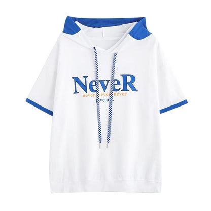 カジュアル 切り替え オシャレ度満点 プリント Tシャツ カットソー＜U-3656＞
