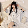 好感度UP 肌触り抜群 上質 パジャマ 3点セットアップ ルームウェア <U-8978>