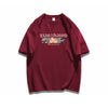 ポップなプリントが夏に映えるプリントTシャツ 半袖 全8色 Tシャツ <U-9252>
