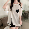 超人気商品 オフショルダー ファッション Tシャツ ＜U-8667＞