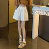 清涼感たっぷり ハイウエスト ファッション パンツ ボトムス＜U-3523＞