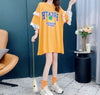 話題沸騰中 ビッグロゴ プリント ゆったり 半袖Tシャツ 全3色＜U-8252＞