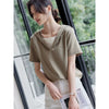 着回し力抜群 レイヤード風 ファッション Tシャツ<U-8345>