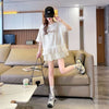 おすすめ 好感度UP 美人度アップ カジュアル 全4色 半袖 Tシャツ ＜U-11213＞