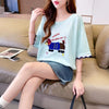おすすめ 好感度UP 美人度アップ カジュアル 全4色 半袖 Tシャツ ＜U-11147＞