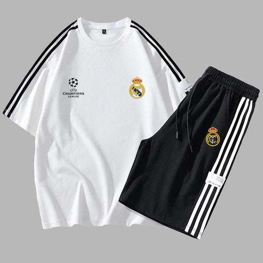 男女兼用 上質 大人気 Tシャツ & ショーツ セットアップ U-13248