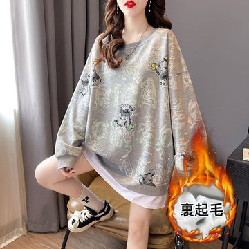 【裏起毛】女子マスト スウェット 合わせやすい <U-6059>
