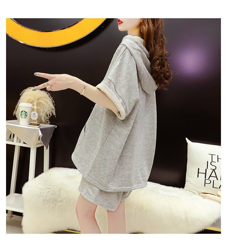 ベストセラーアイテム！ ファッション 肌触り抜群 カジュアル 半袖 Tシャツ ショートパンツ セットアップ ＜U-9109＞