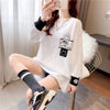 美感いっぱい 切り替え 好感度満載 プリント Tシャツ カットソー＜U-3661＞